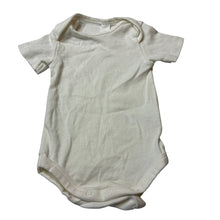Load image into Gallery viewer, Unisex Dymples, organic cotton bodysuit / romper, EUC, size 000,  
