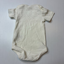 Load image into Gallery viewer, Unisex Dymples, organic cotton bodysuit / romper, EUC, size 000,  