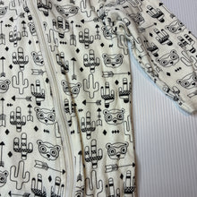 Load image into Gallery viewer, Boys Minifin, cotton zip coverall / romper, GUC, size 00,  