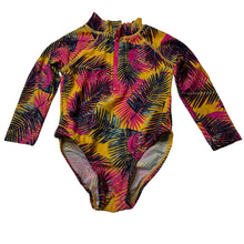 Load image into Gallery viewer, Girls Anko, long sleeve swim one-piece, GUC, size 1,  