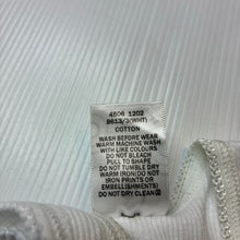 Load image into Gallery viewer, Unisex Target, white ribbed cotton singlet top, FUC, size 00,  