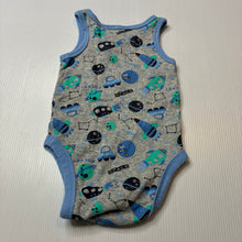 Load image into Gallery viewer, Boys Dymples, cotton singletsuit romper, GUC, size 000,  