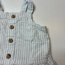Load image into Gallery viewer, Girls Dymples, blue &amp; white stripe cotton summer top, GUC, size 0,  