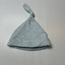 Load image into Gallery viewer, Unisex Dymples, blue marle hat / beanie, GUC, size 0000,  