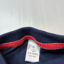 Load image into Gallery viewer, Boys Target, navy cotton polo shirt top, EUC, size 00,  