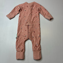 Load image into Gallery viewer, Girls ergoPouch, 1.0 Tog organic cotton/bamboo sleepsuit, EUC, size 000,  