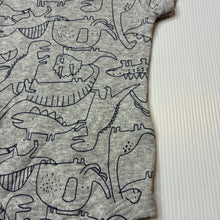 Load image into Gallery viewer, Unisex Carters, cotton bodysuit / romper, dinosaurs, EUC, size 0000,  