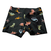 Load image into Gallery viewer, Unisex Target, swim shorts, elasticated, dinosaurs, FUC, size 0,  
