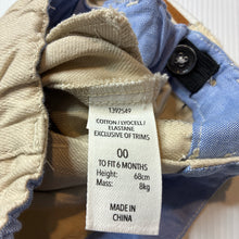 Load image into Gallery viewer, Boys Dymples, soft feel pants, adjustable, braces, EUC, size 00,  
