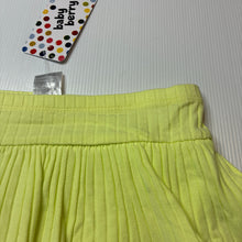 Load image into Gallery viewer, Girls Baby Berry, ribbed shorts / skort, elasticated, NEW, size 0,  