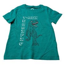 Load image into Gallery viewer, Boys Brilliant Basics, cotton tee / top, dinosaur, EUC, size 2,  