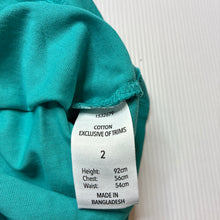 Load image into Gallery viewer, Boys Brilliant Basics, cotton tee / top, dinosaur, EUC, size 2,  