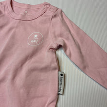 Load image into Gallery viewer, Girls Rupert &amp; Jane, pink cotton bodysuit / romper, EUC, size 000-00,  
