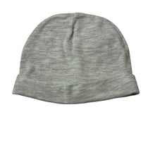 Load image into Gallery viewer, Unisex Baby Berry, grey marle lightweight hat / beanie, EUC, size 0000-000,  