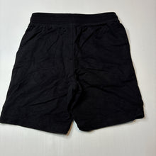 Load image into Gallery viewer, Boys Target, black Aust cotton shorts, elasticated, EUC, size 10,  
