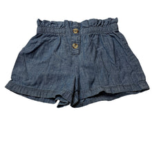 Load image into Gallery viewer, Girls Anko, chambray cotton shorts, elasticated, EUC, size 4,  