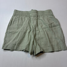 Load image into Gallery viewer, Girls Target, green linen / viscose shorts, elasticated, EUC, size 8,  