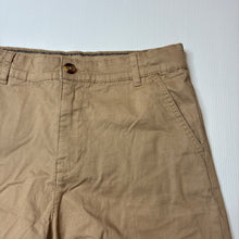 Load image into Gallery viewer, Boys Bauhaus, stretch cotton chino shorts, adjustable, EUC, size 16,  
