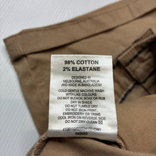 Load image into Gallery viewer, Boys Bauhaus, stretch cotton chino shorts, adjustable, EUC, size 16,  