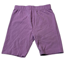 Load image into Gallery viewer, Girls KID, purple stretchy bike shorts, GUC, size 5,  