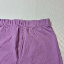 Load image into Gallery viewer, Girls KID, purple stretchy bike shorts, GUC, size 5,  