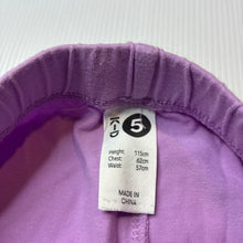 Load image into Gallery viewer, Girls KID, purple stretchy bike shorts, GUC, size 5,  