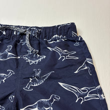 Load image into Gallery viewer, Boys KID, lightweight board shorts, elasticated, dinosaurs, EUC, size 6,  