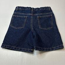 Load image into Gallery viewer, Boys Anko, dark denim shorts, adjustable, EUC, size 8,  