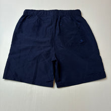 Load image into Gallery viewer, Boys KID, navy lightweight board shorts, elasticated, EUC, size 14,  