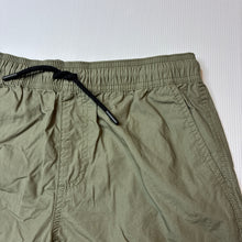 Load image into Gallery viewer, Boys Bauhaus, khaki lightweight cotton shorts, elasticated, EUC, size 14,  