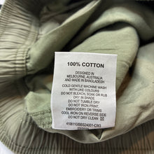 Load image into Gallery viewer, Boys Bauhaus, khaki lightweight cotton shorts, elasticated, EUC, size 14,  