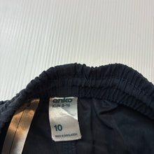 Load image into Gallery viewer, Unisex Anko, navy school sports shorts, elasticated, EUC, size 10,  