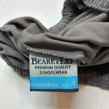 Load image into Gallery viewer, Boys Beare &amp; Ley, grey school shorts, elasticated, GUC, size 4,  