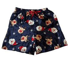 Load image into Gallery viewer, Boys Tilt, Christmas satin pyjama shorts, EUC, size 12,  