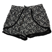 Load image into Gallery viewer, Girls KID, floral viscose shorts, elasticated, FUC, size 10,  