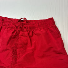 Load image into Gallery viewer, Boys Tilt, red lightweight board shorts, elasticated, EUC, size 12,  
