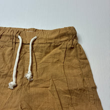 Load image into Gallery viewer, Unisex Gem Look, lightweight cotton shorts, elasticated, GUC, size 5,  