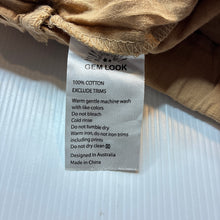 Load image into Gallery viewer, Unisex Gem Look, lightweight cotton shorts, elasticated, GUC, size 5,  