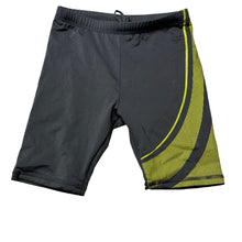 Load image into Gallery viewer, Boys Wave Zone, grey swim shorts, elasticated, FUC, size 10,  