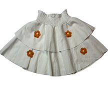 Load image into Gallery viewer, Girls SHEIN, tiered lightweight skirt, elasticated, flowers, EUC, size 6,  