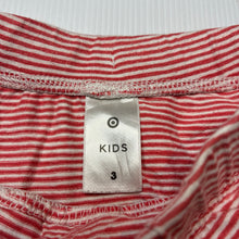 Load image into Gallery viewer, Girls Target, striped stretchy skirt, elasticated, GUC, size 3,  
