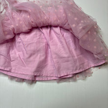 Load image into Gallery viewer, Girls KID, lined pink tulle skirt, elasticated, EUC, size 3,  