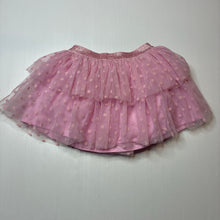 Load image into Gallery viewer, Girls KID, lined pink tulle skirt, elasticated, EUC, size 3,  