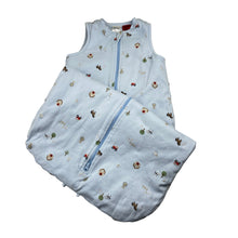 Load image into Gallery viewer, Unisex Anko, wadded cotton sleeping bag, farmyard, GUC, size 0,  