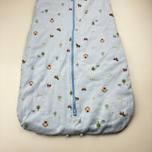 Load image into Gallery viewer, Unisex Anko, wadded cotton sleeping bag, farmyard, GUC, size 0,  