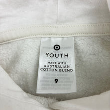 Load image into Gallery viewer, Girls Target, Aust cotton blend fleece lined hoodie sweater, EUC, size 9,  