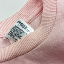 Load image into Gallery viewer, Girls Anko, pink fleece lined sweater / jumper, pilling, FUC, size 5,  