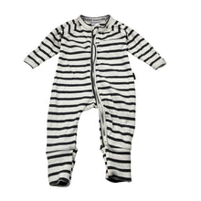 Load image into Gallery viewer, Unisex Bonds, ribbed zip wondersuit / zippy / romper, FUC, size 000,  