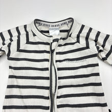 Load image into Gallery viewer, Unisex Bonds, ribbed zip wondersuit / zippy / romper, FUC, size 000,  