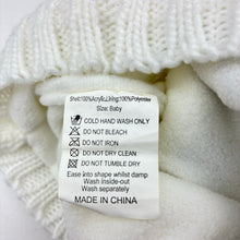 Load image into Gallery viewer, Boys fleece lined, knitted hat / beanie, GUC, size 00-0,  